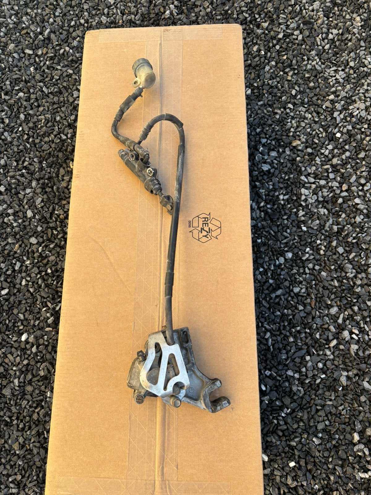 Système de frein arrière complet pour honda xr 600, Motos, Enlèvement ou Envoi
