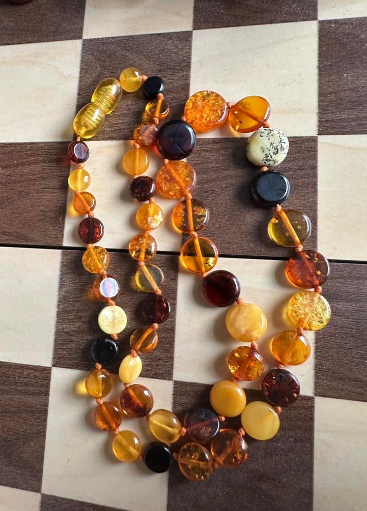 Collier en ambre, Enlèvement ou Envoi, Comme neuf