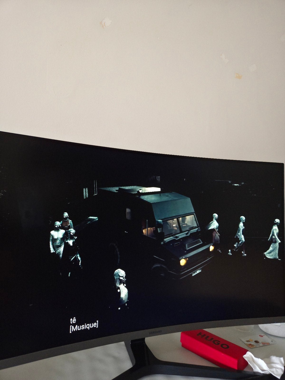 Samsung CR50 32" Curved Monitor, Gaming, 3 à 5 ms, HDMI, Full HD