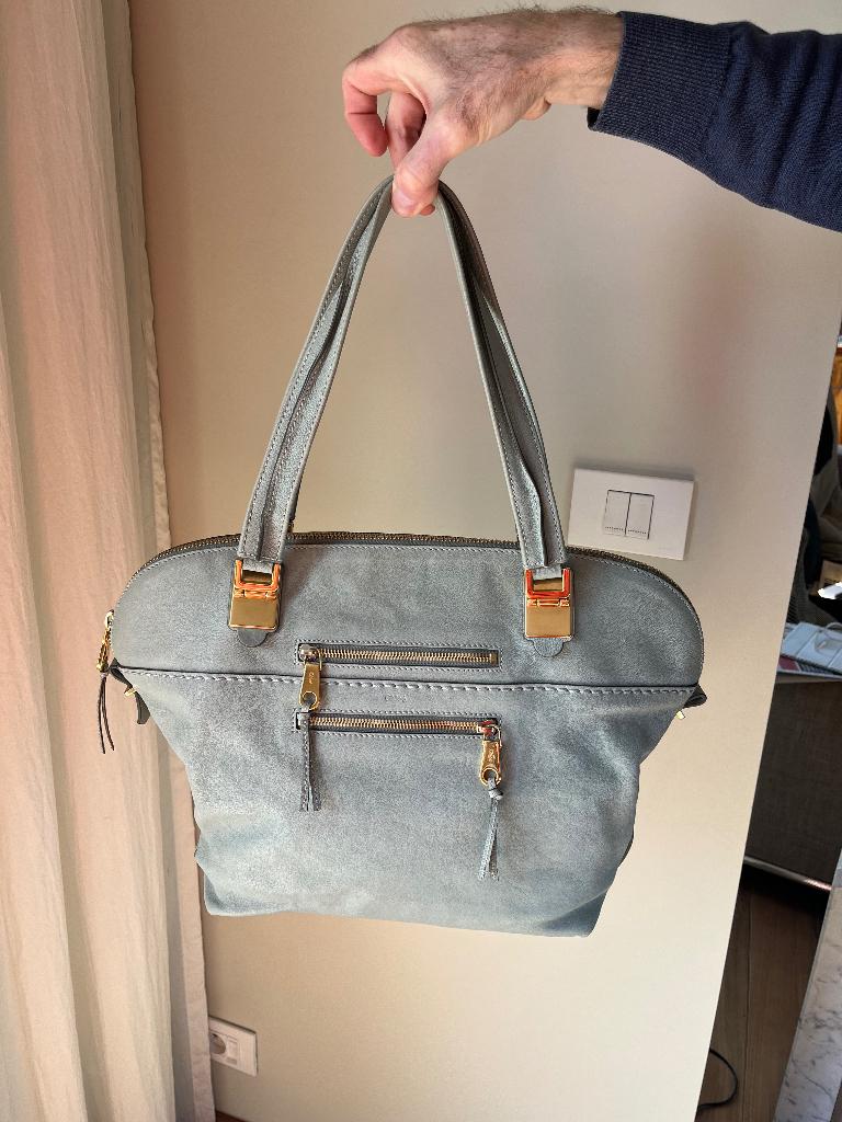 Handtas Chloé -Angie tote, Handtassen en Accessoires, Tassen | Damestassen, Ophalen of Verzenden, Zo goed als nieuw, Groen, Handtas