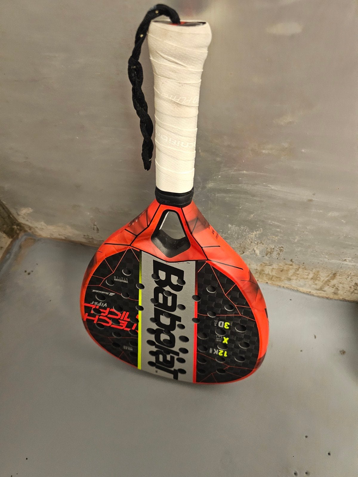 babolat technical viper padelracket in goede staat., Sport en Fitness, Ophalen of Verzenden, Zo goed als nieuw, Padelracket