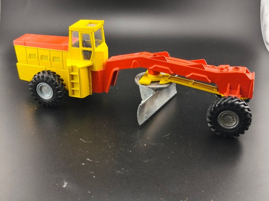 DINKY TOYS UK ROAD GRADER REF 963, Ophalen of Verzenden, Zo goed als nieuw, Tractor of Landbouw, Dinky Toys
