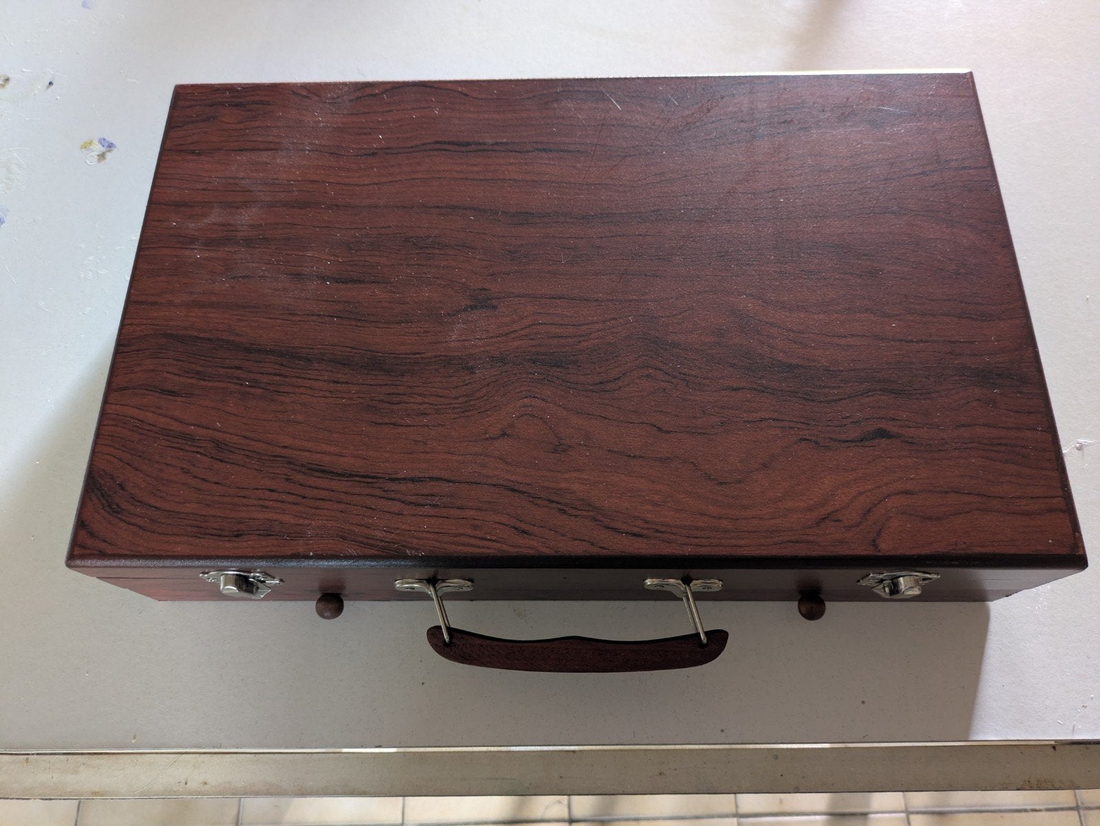 Luxe Houten Tekendoos / Schilderskoffer (Complete Kunstenaar, Ophalen, Waterverf