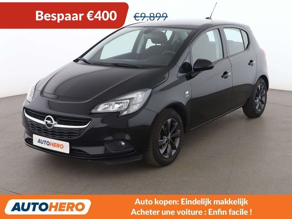 Opel Corsa 1.2 120 Jahre (année de construction 2018), Autos, Opel, Achat, Euro 6, 69 ch, Noir