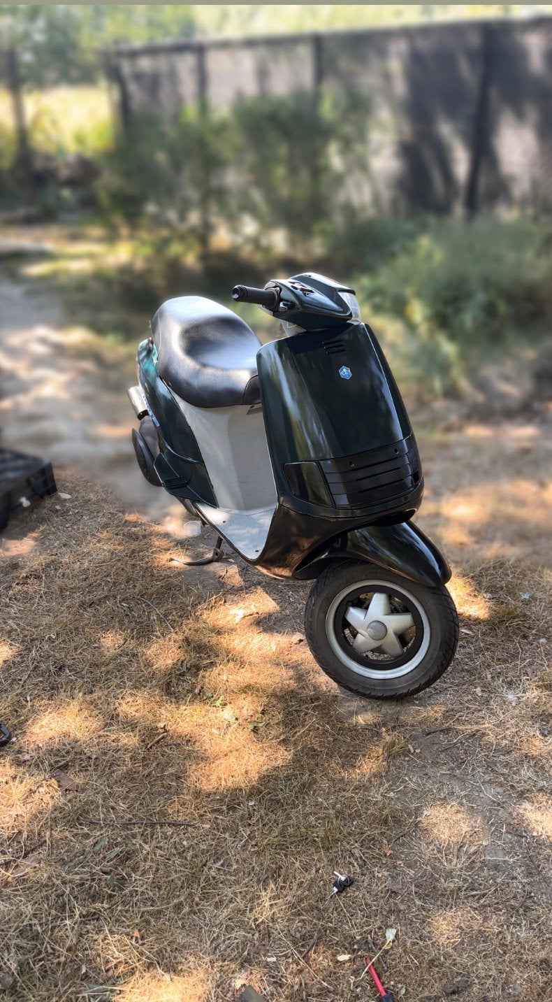 Piaggio quartz 50cc, Fietsen en Brommers, Ophalen, Tweetakt, Overige modellen, 50 cc