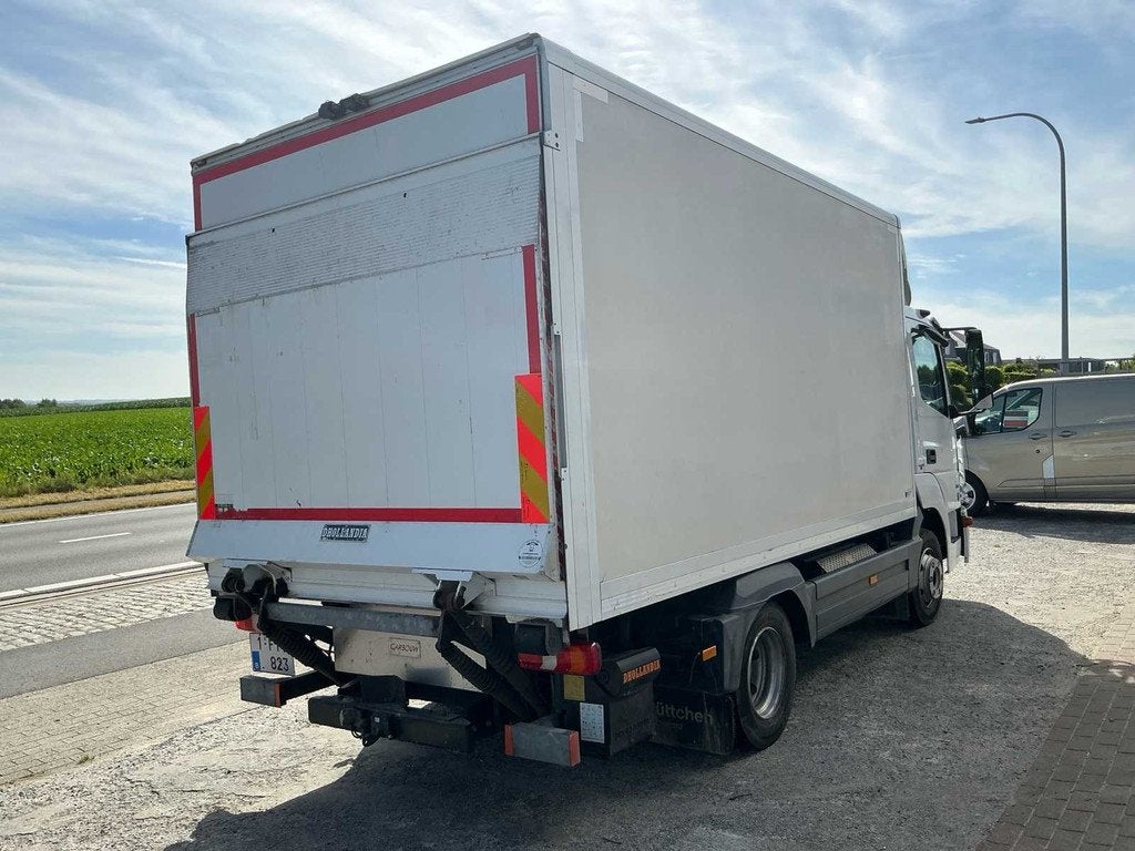 2014 Mercedes Atego Vrachtwagen gesloten laadbak, Auto's, Vrachtwagens, Euro 6, Overige brandstoffen, Mercedes-Benz, Bedrijf