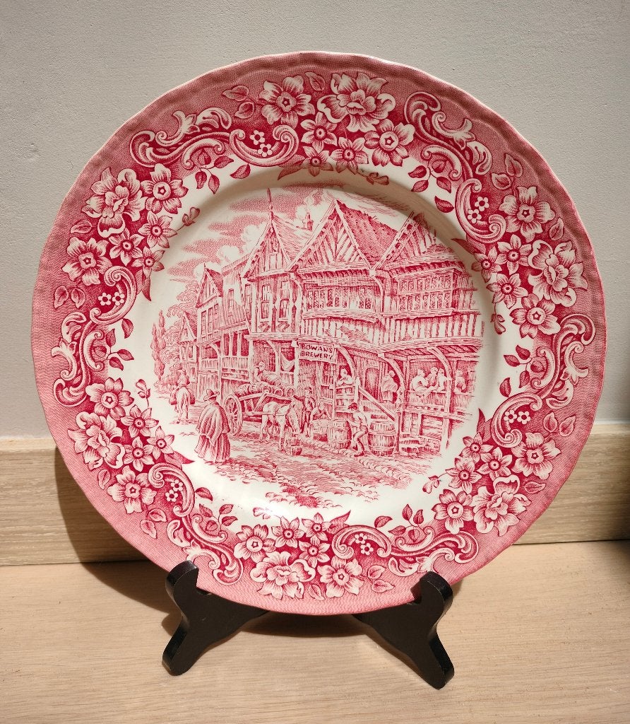17th century England Royal Tudor Ware Dinner Plate, Antiek en Kunst, Antiek | Servies los, Ophalen