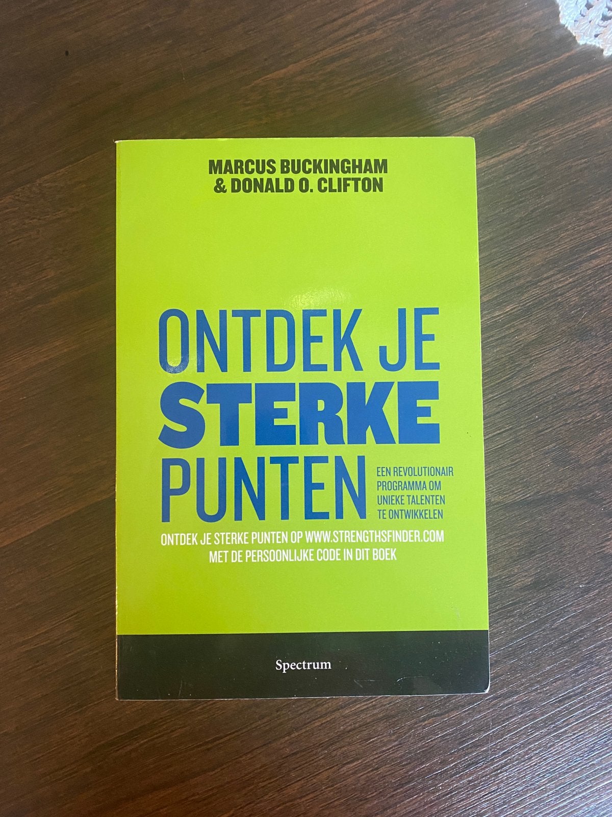 Ontdek je sterke punten, Livres, Conseil, Aide & Formation, Enlèvement, Comme neuf
