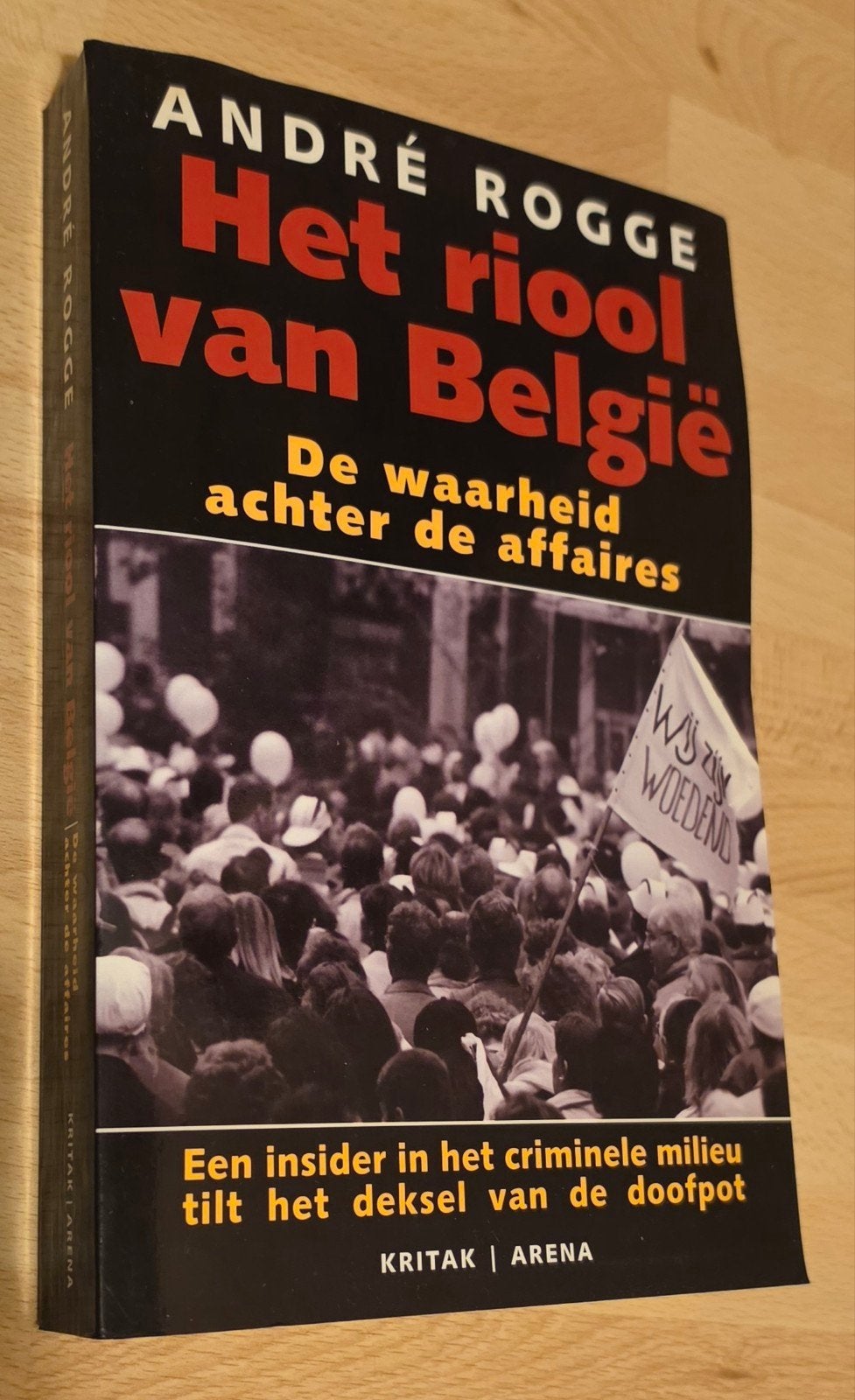 André Rogge - Het riool van Belgie, Boeken, Ophalen of Verzenden, André Rogge