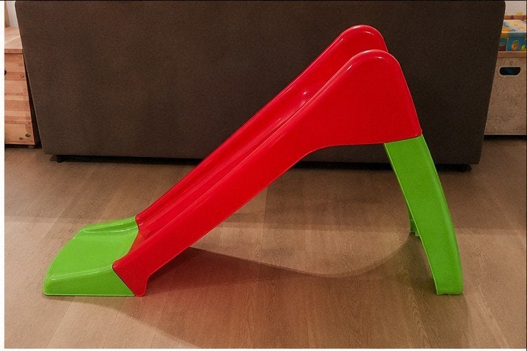 Toboggan enfant en plastique – Très bon état, Enlèvement, Comme neuf, Toboggan