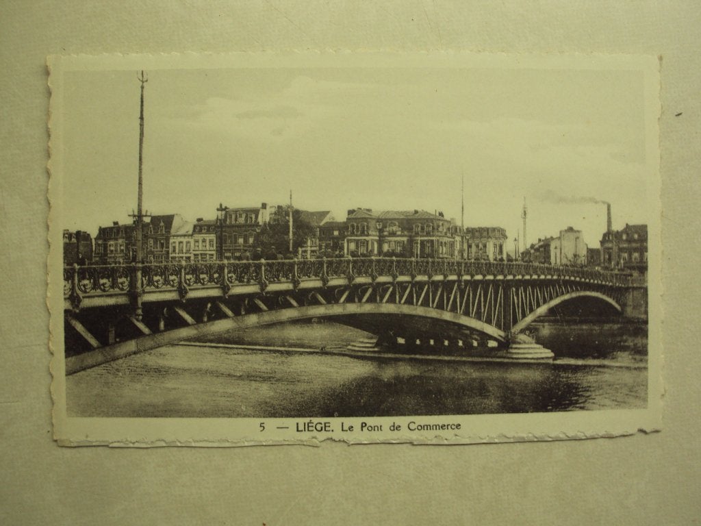 53413 - LIEGE - LE PONT DE COMMERCE - ZIE 2 FOTO'S, Verzenden