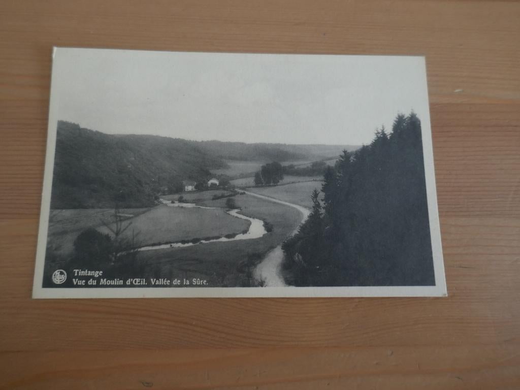 Fauvillers tintange vue du moulin d'oeul vallée de la Sûre, Envoi, Non affranchie, Luxembourg
