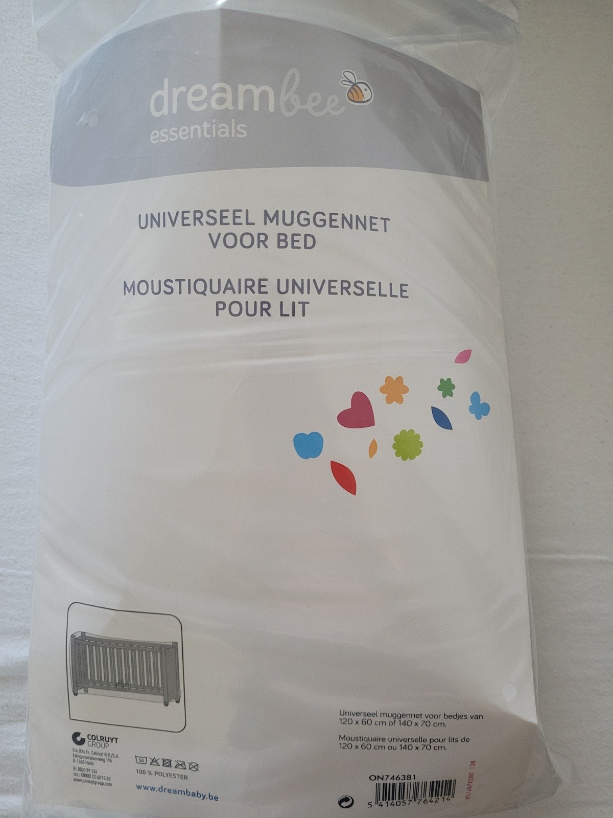 Moustiquaire universelle pour lit de bébé, Enlèvement, Comme neuf, 100 cm ou plus, Autres types