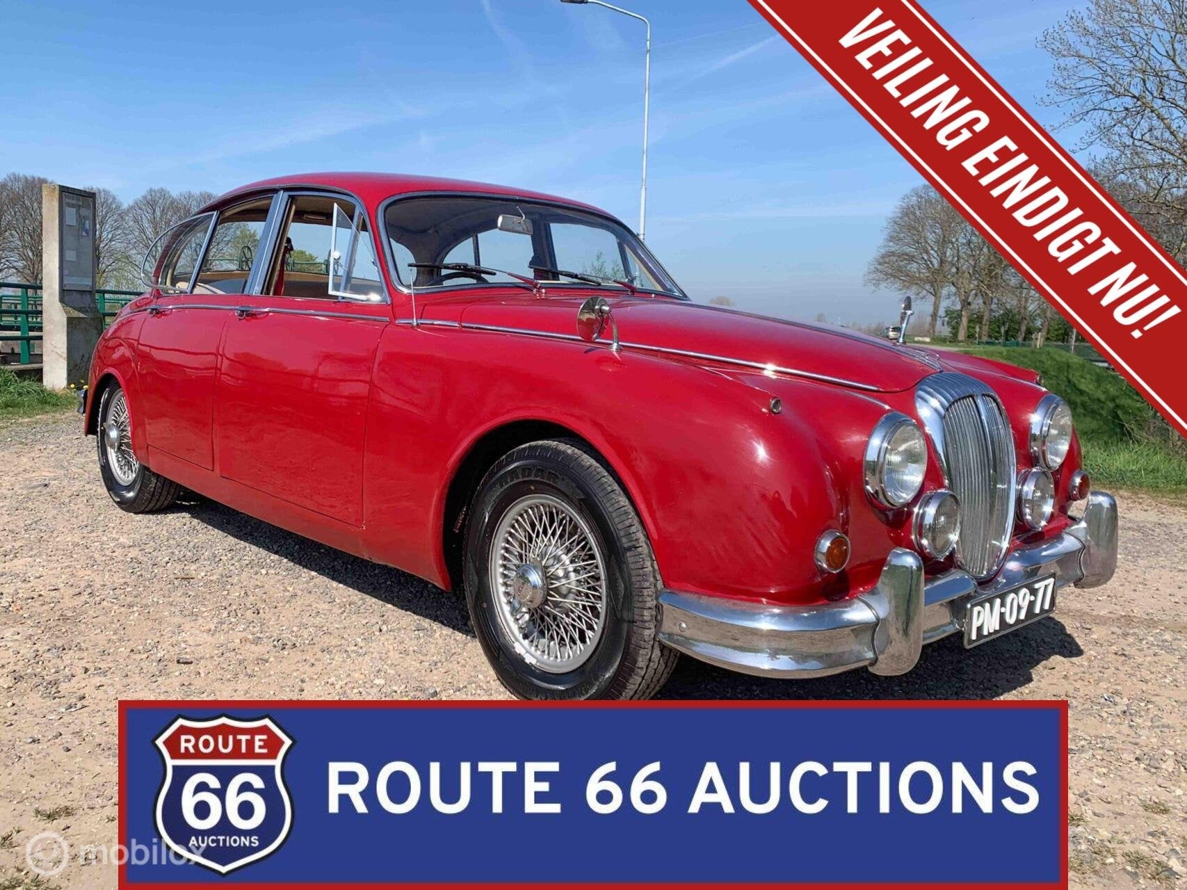 Daimler V8 | 1963 | Route 66 Auctions, Overige merken, Zwart, Bedrijf, Handgeschakeld