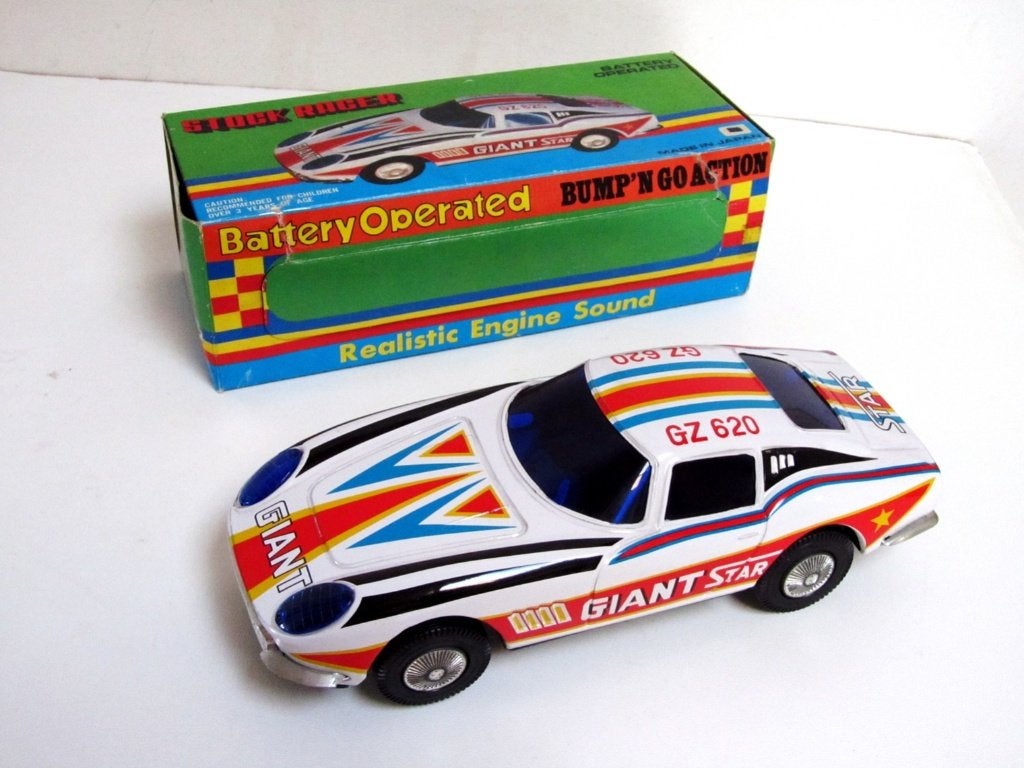 Vintage Ferrari 275 GTB Daishin Japan 1976 (Tôle), Autres marques, Enlèvement ou Envoi, Voiture, Plus grand que 1:32