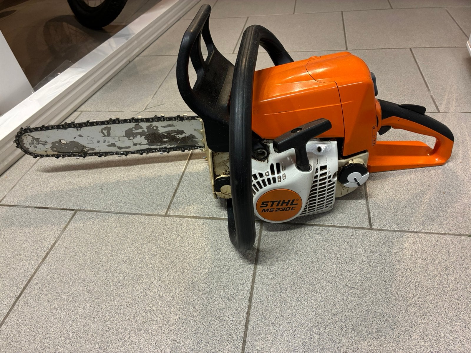 STIHL MS 230 C Kettingzaag – recent onderhoud, Ophalen, Gebruikt