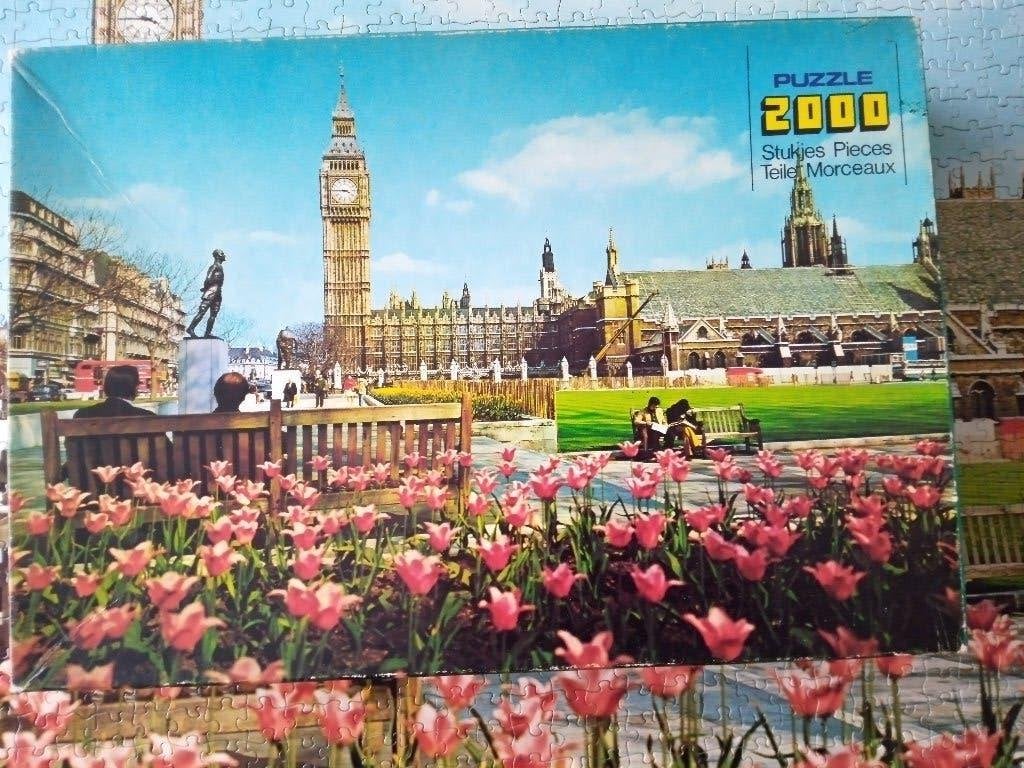 gratis: 3 puzzels van 2000st, 1 compleet, 2x 1st te kort, Ophalen, Meer dan 1500 stukjes, Legpuzzel