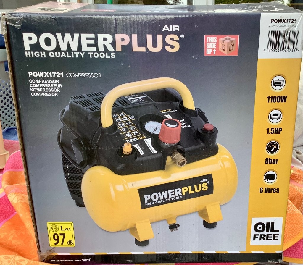 Powerplus compressor, Enlèvement, Neuf, Électrique, Powerplus