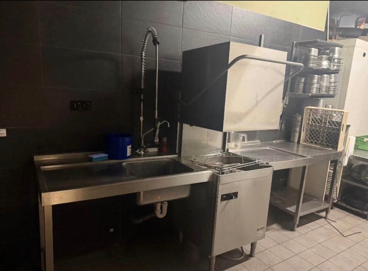 Ggm gastro doorschuif vaatwasser, Ophalen
