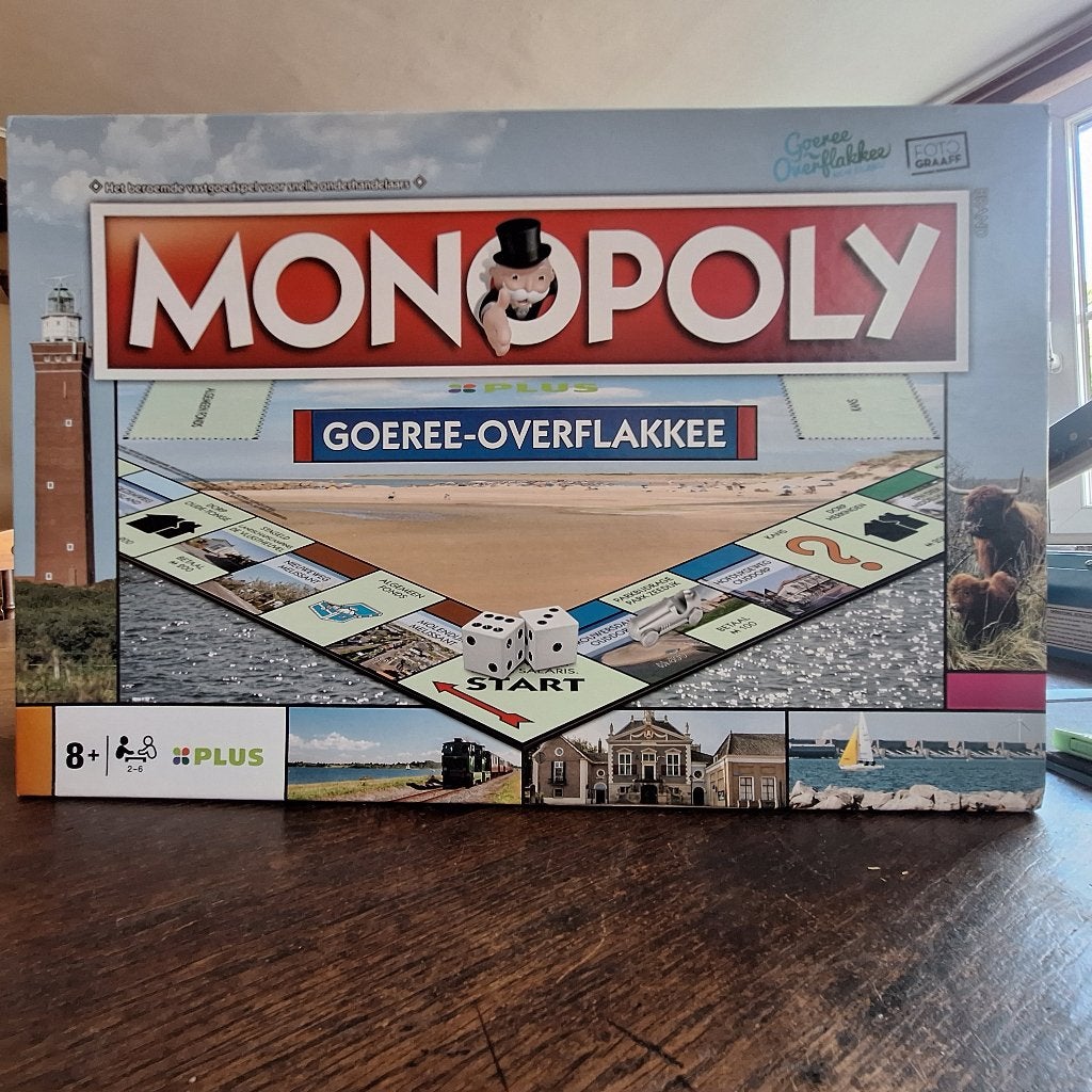 monopoly goeree-overflakee, Hobby & Loisirs créatifs, Cinq joueurs ou plus, Enlèvement ou Envoi, Utilisé, Hasbro