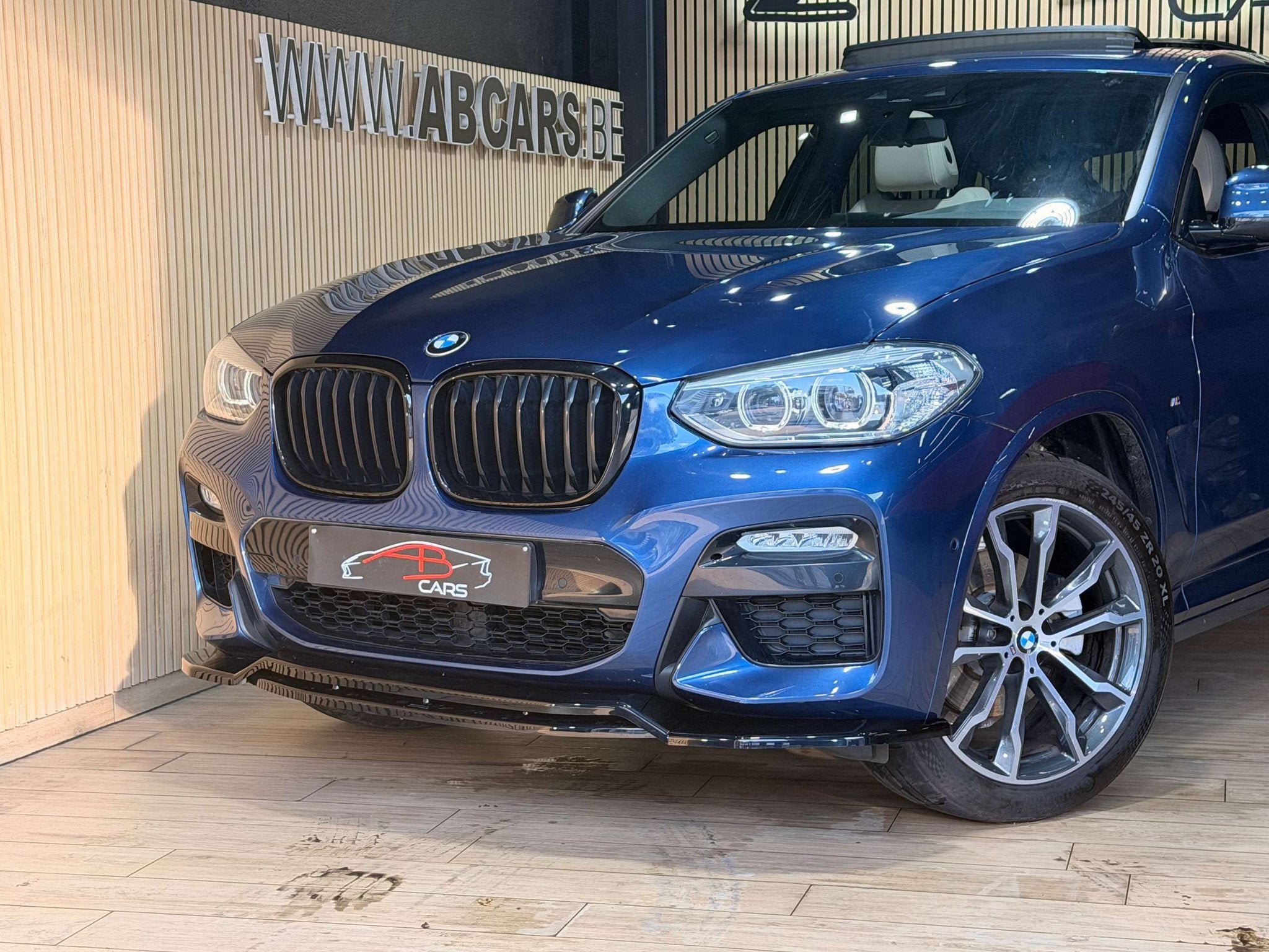 BMW X4 2.0iA xDrive20 * PACK M PERFORMANCE / LOOK X4M * GARA, Auto's, Automaat, Gebruikt, 4 cilinders, Blauw
