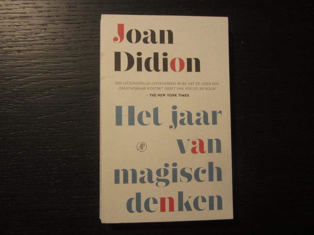 Het jaar van magisch denken  -Joan Didion-, Verzenden