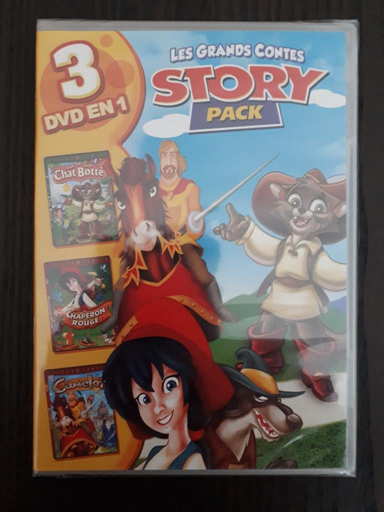 DVD Les grands contes story, CD & DVD, DVD | Enfants & Jeunesse, Neuf, dans son emballage, Tous les âges, Enlèvement