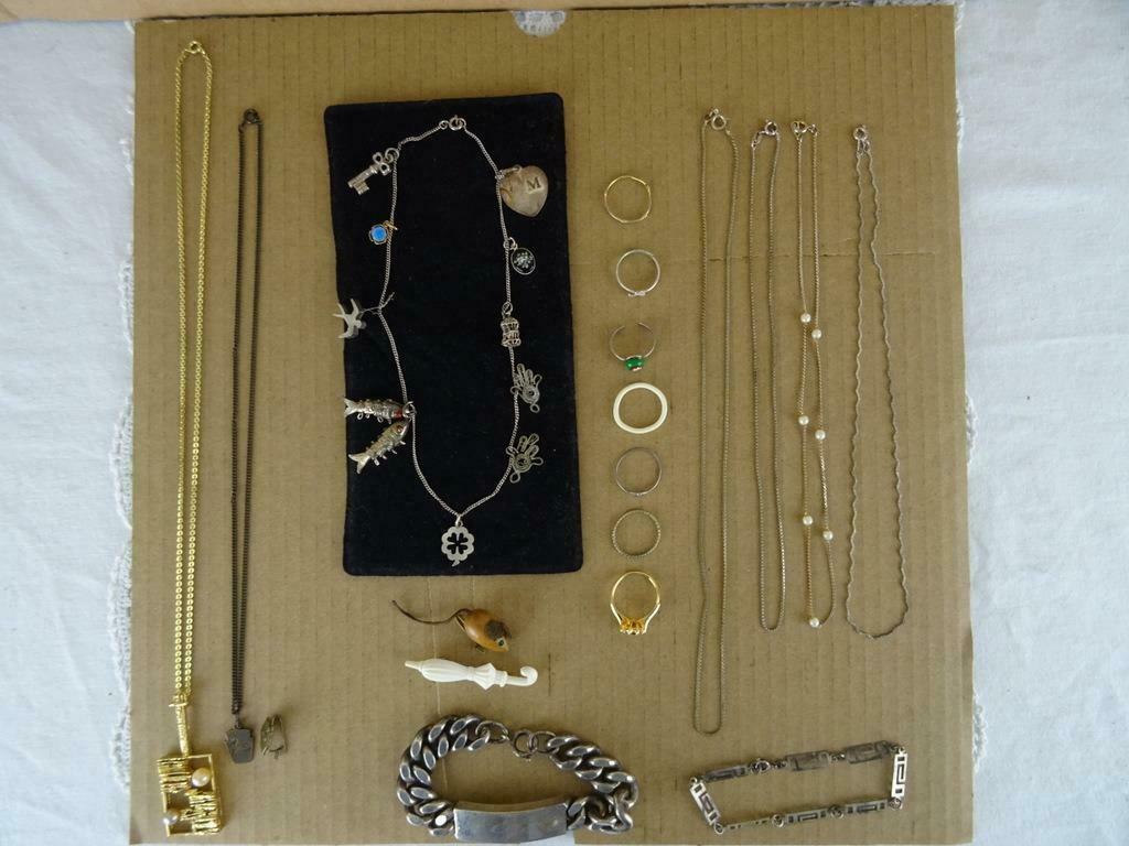Collection de bijoux vintage bijoux anciens également en ven, Bijoux, Sacs & Beauté, Bijoux anciens, Enlèvement ou Envoi, Autres matériaux