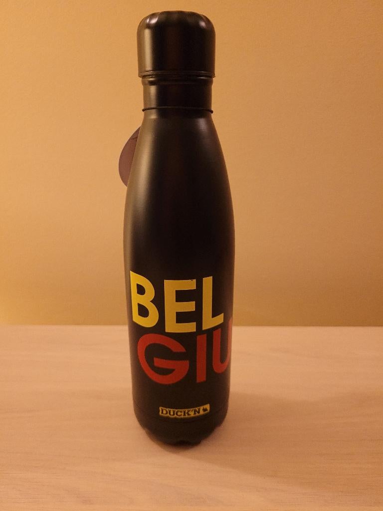 Nieuwe Duck'n Belgium geïsoleerde fles van 500 ml, Sport en Fitness, Drinkbussen, Nieuw, Ophalen of Verzenden
