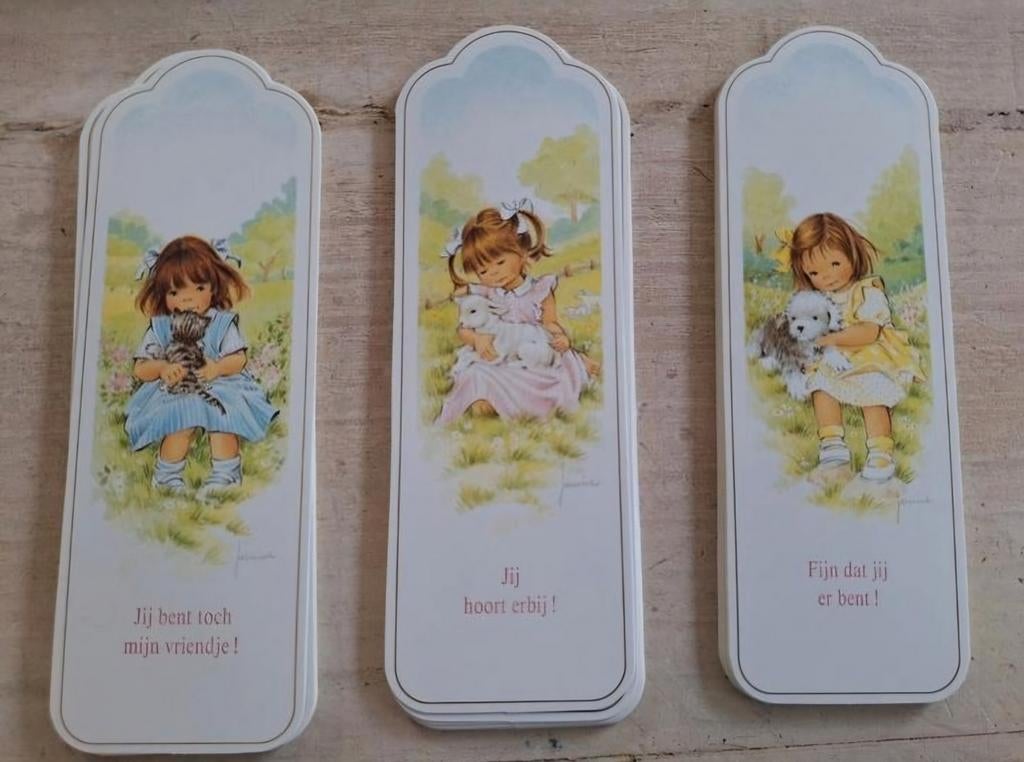 Lannoo 80's Janine vintage communiekaartjes/-prentjes, Ophalen of Verzenden, Nieuw