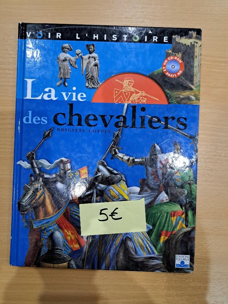 Voir l'Histoire : la vie des chevaliers - Manuel scolaire, Enlèvement, Utilisé, Primaire, Histoire