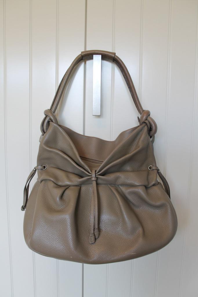 Beige handtas Yves Renard, Ophalen of Verzenden, Gebruikt, Beige, Handtas