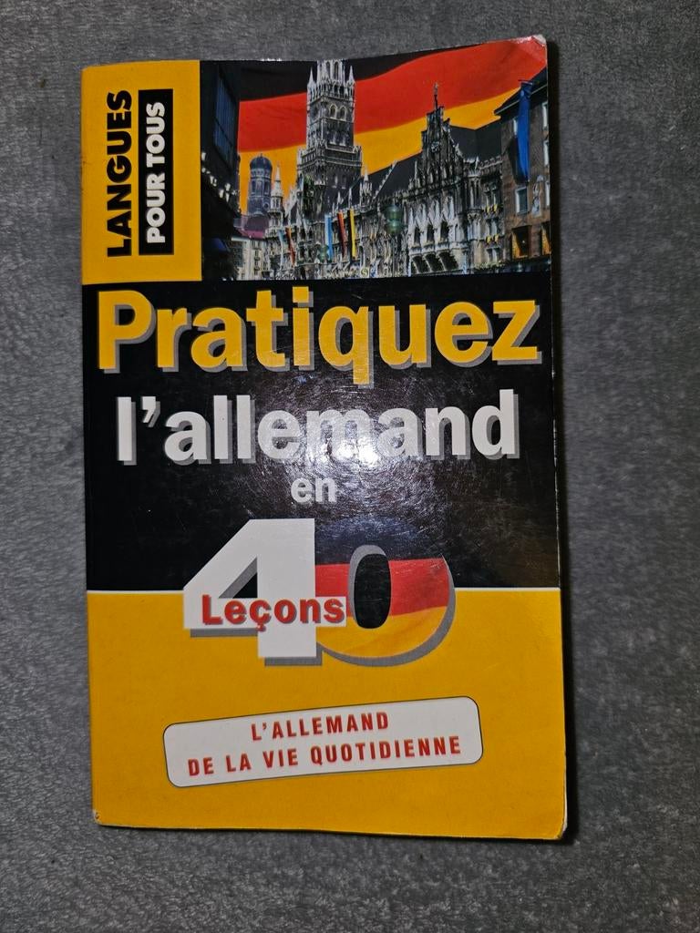Livre Pratiquez l'allemand