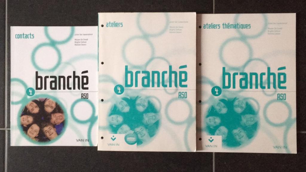 Branché 4 ASO, Livres, Livres scolaires, Comme neuf, Français, Secondaire, Enlèvement ou Envoi