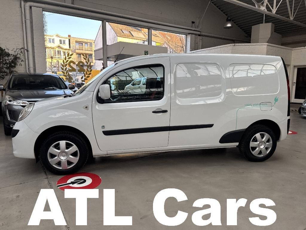 Renault Kangoo Z.E. Elektrische Wagen | Aut. |  38.000km, Auto's, Euro 5, Elektrische ramen, Wit, 2 zetels