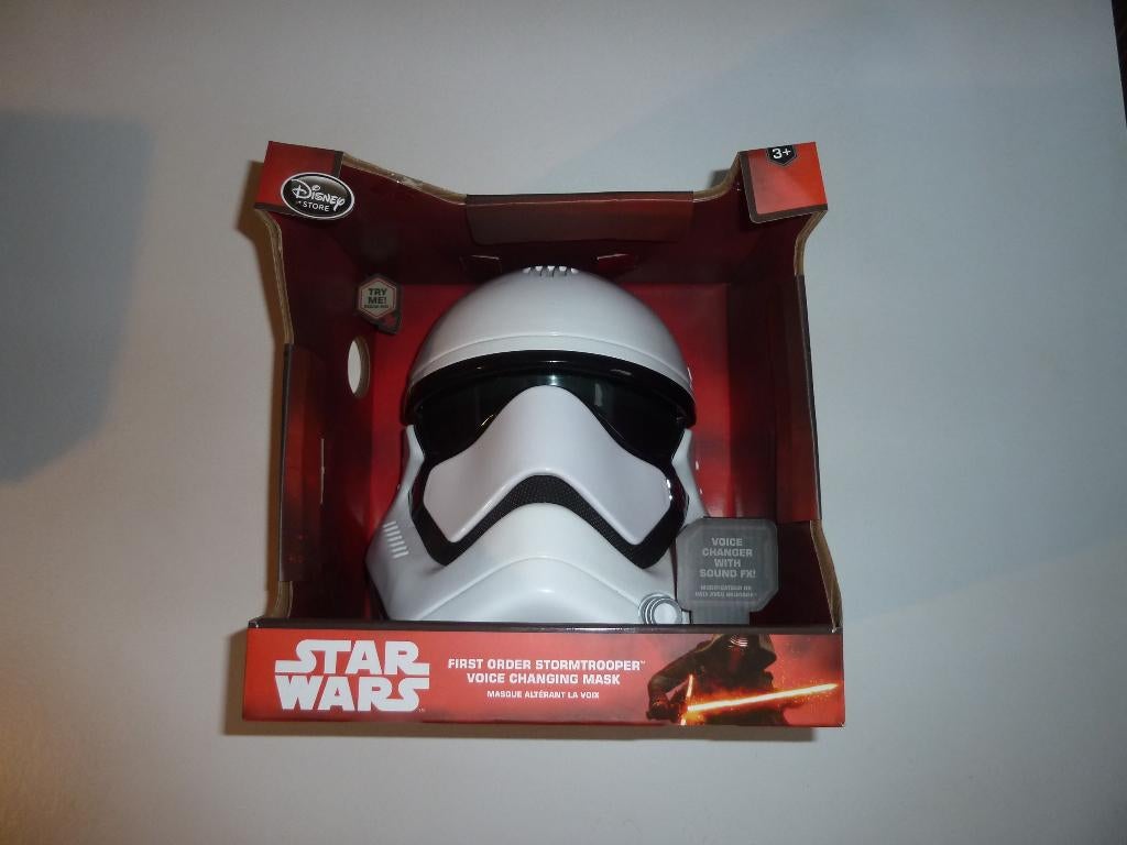 STAR WARS first order stormtrooper helm, Verzamelen, Star Wars, Ophalen, Zo goed als nieuw