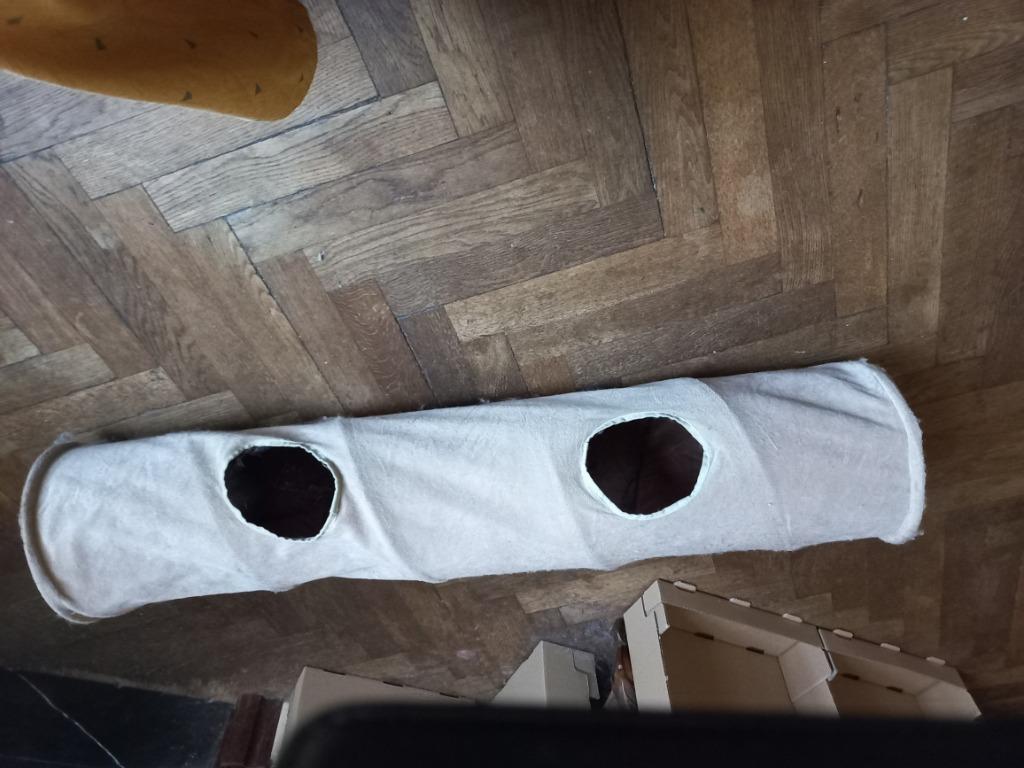 tunnel de jeu voor kat, Ophalen, Gebruikt