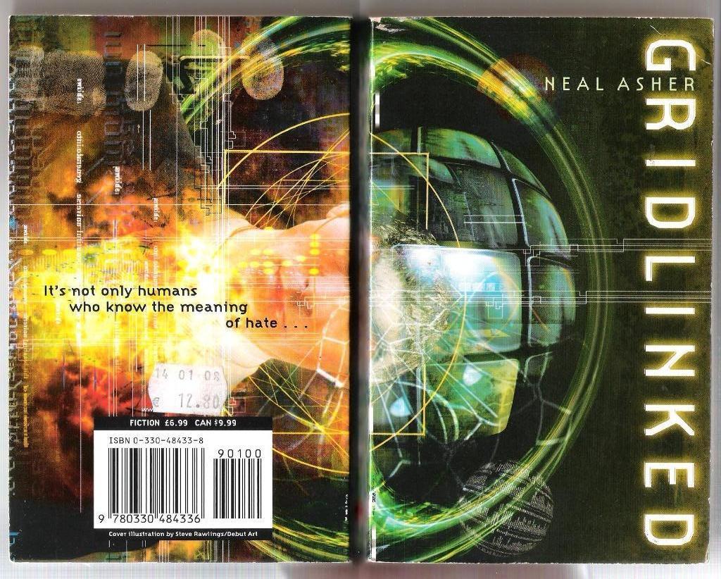 Gridlinked by Neal Asher, Boeken, Verzenden, Zo goed als nieuw, Neal Asher