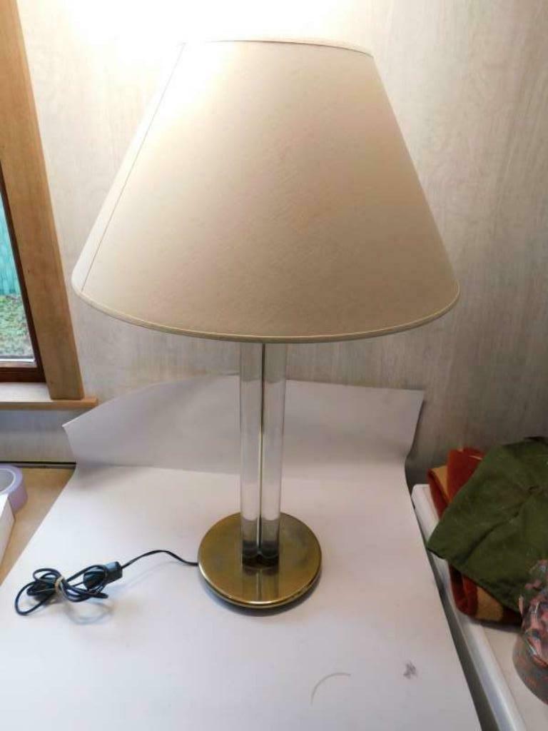 Lapidaire lamp design Belgo chrom of maison Janssens vintag, Antiquités & Art, Enlèvement ou Envoi