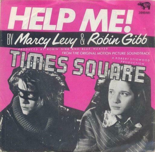 Marcy Levy & Robin Gibb – Help me – Single – 45 rpm, Ophalen of Verzenden, Gebruikt