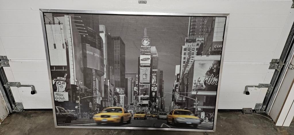 Cadre NEW YORK TIME SQUARE., Enlèvement ou Envoi, Comme neuf