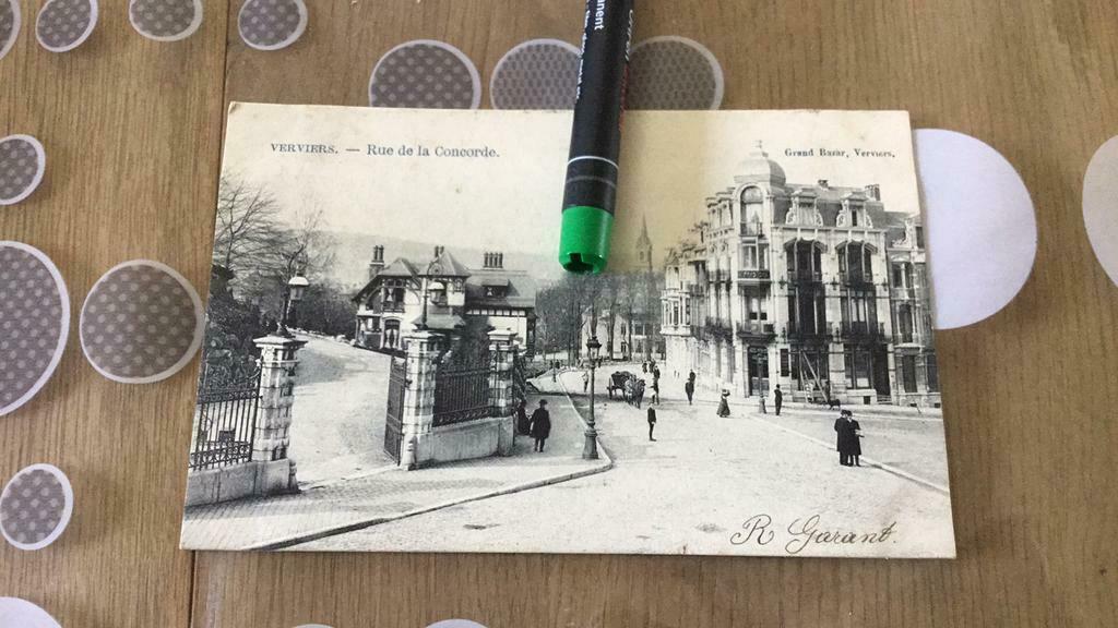 Verviers rue de la concorde, Voor 1920, Ongelopen, Luxemburg