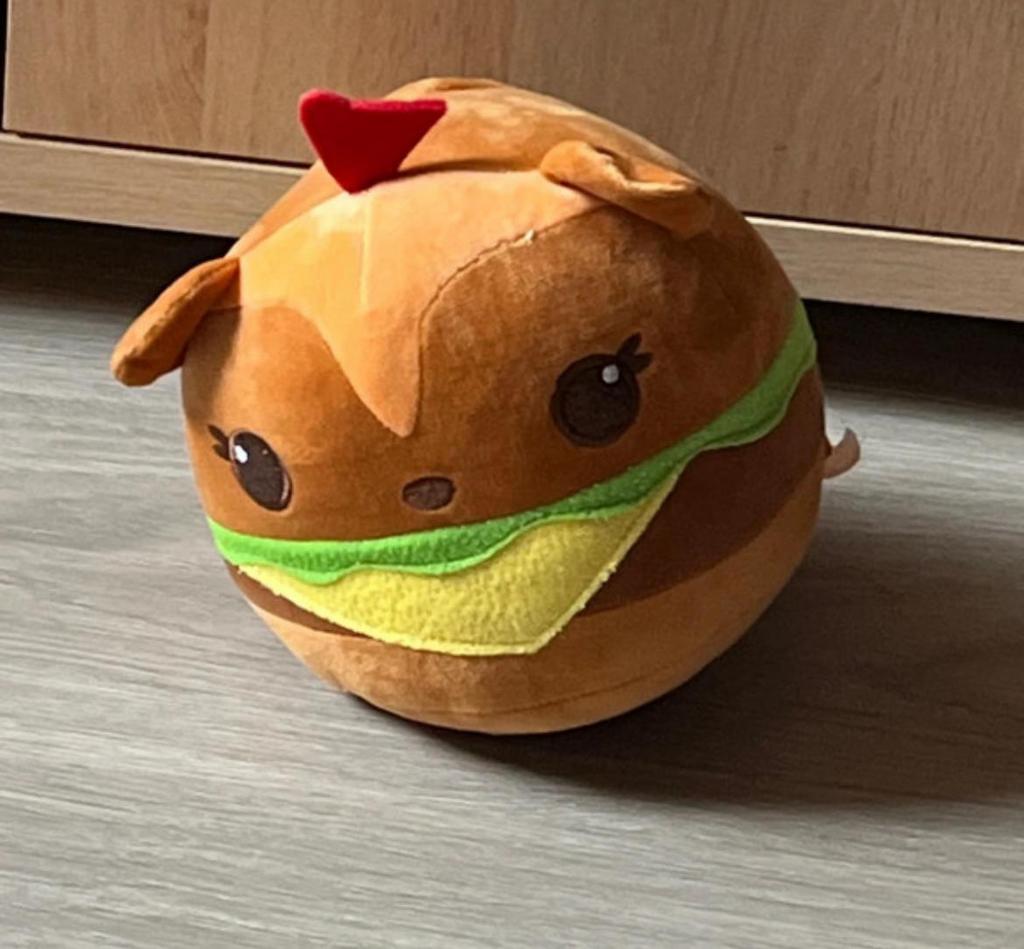 Knuffel hamburger Num Noms, Ophalen of Verzenden, Zo goed als nieuw