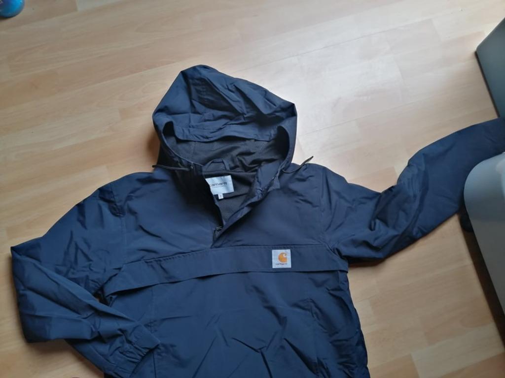 Jas blauw tussenseizoen merk carhartt - maat s - nieuw, Kleding | Heren, Blauw, Carhartt, Nieuw, Ophalen of Verzenden