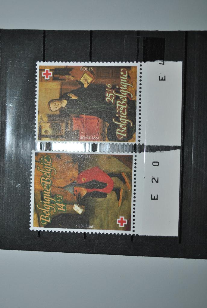Belgique 1991 Croix-Rouge MNH, Envoi, Non oblitéré, Croix-Rouge