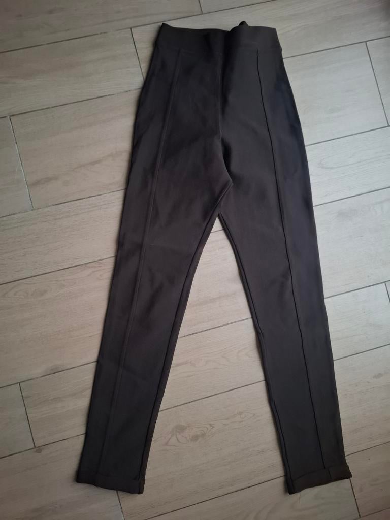 Nina XS bruine broek met tregging, Kleding | Dames, Legging, Nina, Bruin, Nieuw