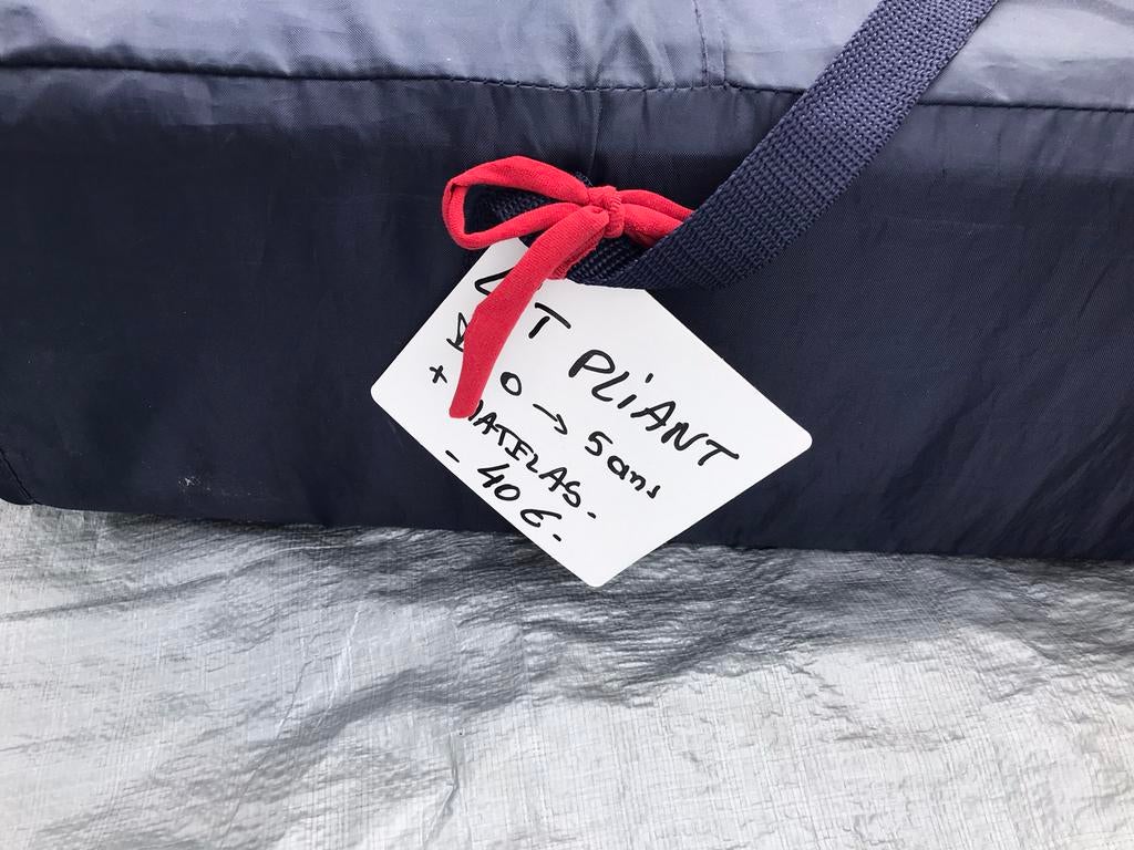 Opklapbed voor kinderen met matras, Matras