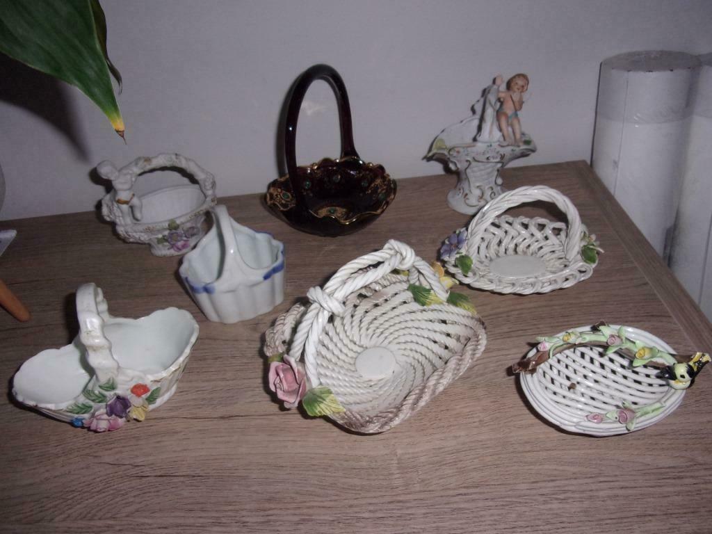 8 mandjes, één met een engel NAAR KEUZE, Ophalen of Verzenden, Gebruikt