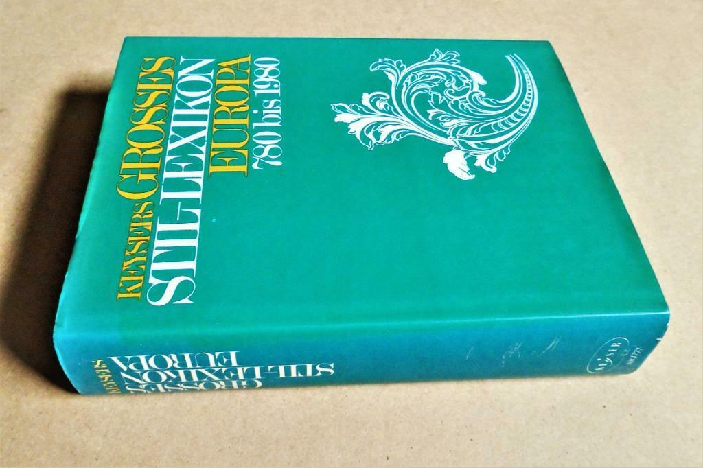 Keysers Grosses Stil-Lexikon Europa 780 bis 1980 - 1982, Boeken, Ophalen of Verzenden, Overige onderwerpen, Zo goed als nieuw