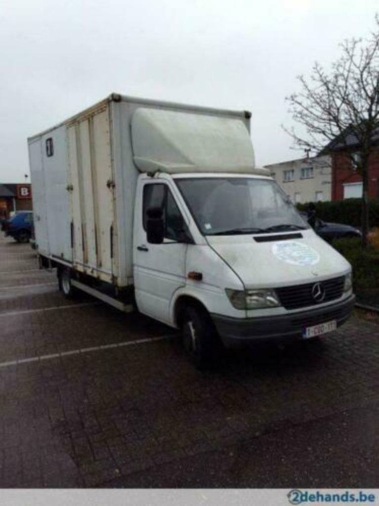 mercedes sprinter 412 paardenvrachtwagen, Enlèvement, Utilisé, Autres matériaux, Autres types